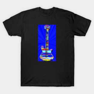 bass blues bassist by LowEndGraphics T-Shirt